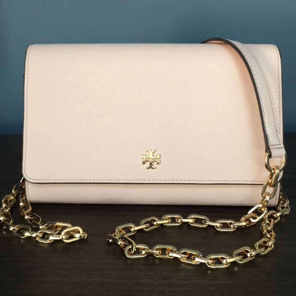 Tory Burch Robinson Chain Wallet